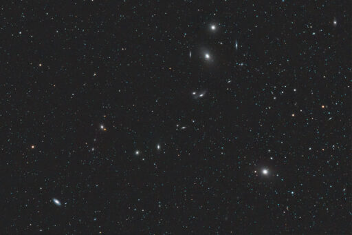 astrofotografie, astronomie, astronomy, astrophotography, galaxy, galaxy cluster, jungfrau, m84, m86, m87, m88, markarians chain, messier, ngc, ngc4374, ngc4406, ngc4435, ngc4438, ngc4458, ngc4461, ngc4473, ngc4477, virgo, virgo cluster
