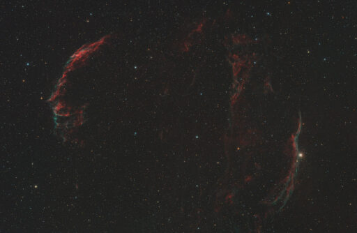 astrofotografie, astronomie, astronomy, astrophotography, caldwell, caldwell33, caldwell34, cirrusnebel, cygnus, cygnus loop, cygnusbogen, eastern veil, ic, ic1340, ngc, ngc6960, ngc6974, ngc6979, ngc6992, ngc6995, pickerings triangle, schwan, supernova remnant, supernova-überrest, veil nebula, western veil