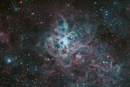 astrofotografie, astronomie, astronomy, astrophotography, große magellansche wolke, large magellanic cloud, lmc, ngc, ngc2070, tarantula nebula