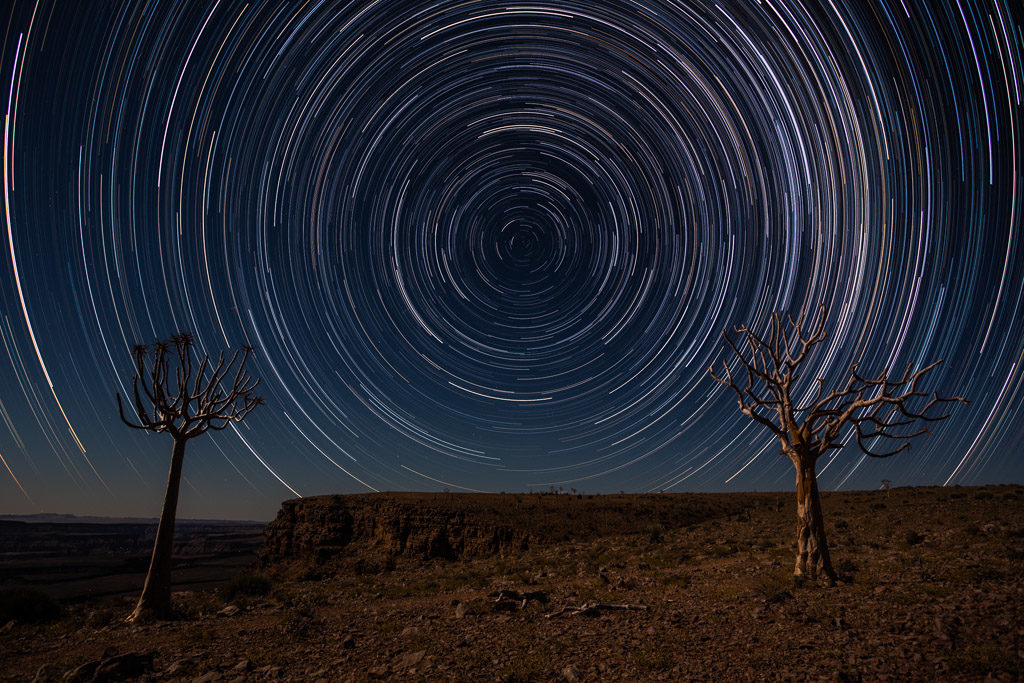 NA, astrofotografie, astronomie, astronomy, astrophotography, fish river canyon, namibia, star, star trail, stars, stern, sterne, world