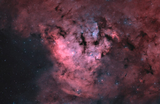 astrofotografie, astronomie, astronomy, astrophotography, bicolor, ced214, cederblad, cepheus, emission nebula, emissionsnebel, kepheus, ngc, ngc7822