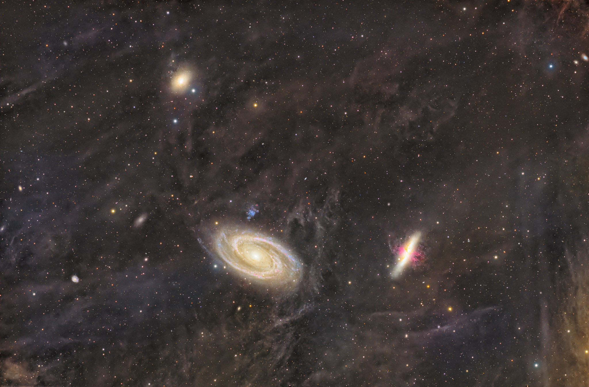 astrofotografie, astronomie, astronomy, astrophotography, backyard, bodes galaxy, cigar galaxy, cologne, galaxy, köln, ngc, ngc3077, spiral galaxy, ursa major