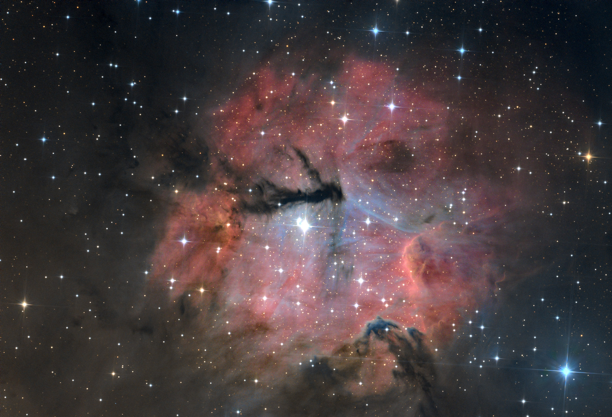 20-inch keller-cassegrain, NA, astrofotografie, astronomie, astronomy, astrophotography, deep sky, emission nebula, emissionsnebel, gum, gum15, hakos, hakos guest farm, ias, ias observatory, ias observatory hakos, khomas, namibia, rcw, rcw32, star, stars, stern, sterne, vela, world