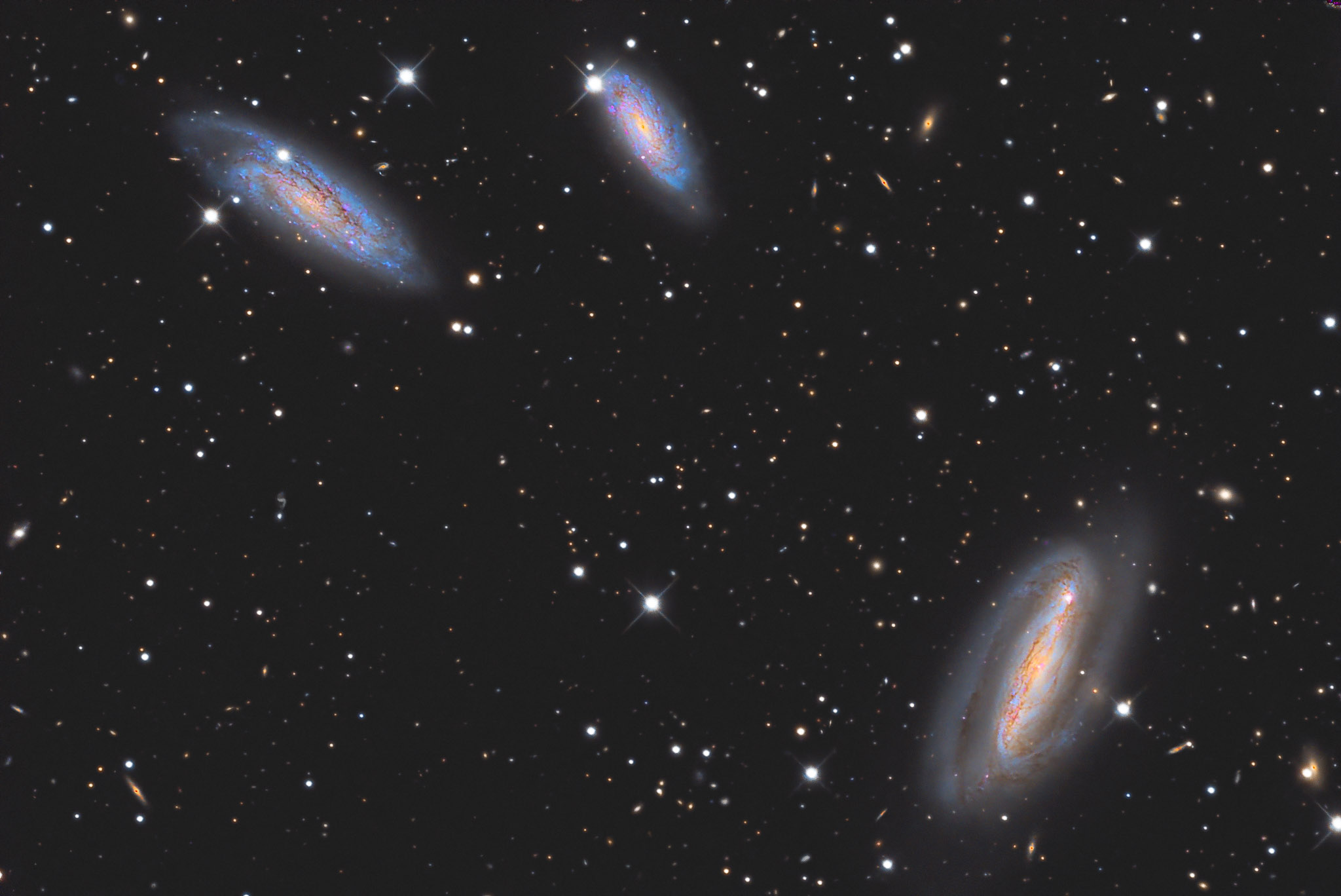 20-inch ritchey-chretien, 7582 - Grus Quartet Galaxies -, 7590, NA, NGC 7599, astrofotografie, astronomie, astronomy, astrophotography, galaxy, grus, grus quartet, hakos, hakos guest farm, ias, ias observatory, ias observatory hakos, khomas, kranich, namibia, spiral galaxy, world