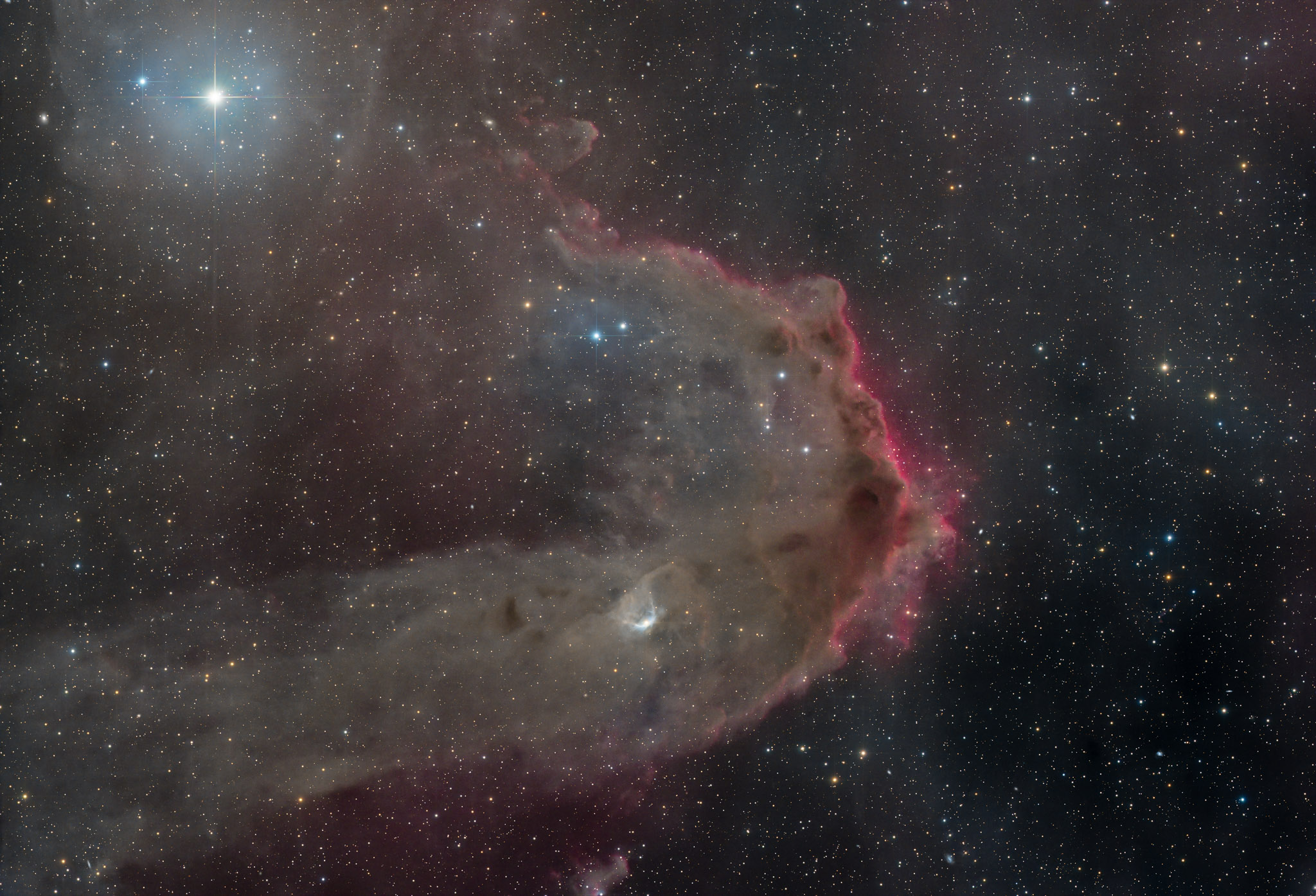 10-inch remote, NA, astrofotografie, astronomie, astronomy, astrophotography, b35, barnard, dark nebula, deep sky, hakos, hakos guest farm, ias, ias observatory, ias observatory hakos, khomas, namibia, orion, world
