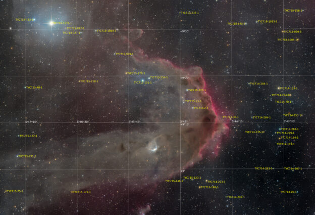 10-inch remote, NA, astrofotografie, astronomie, astronomy, astrophotography, b35, barnard, dark nebula, deep sky, hakos, hakos guest farm, ias, ias observatory, ias observatory hakos, khomas, namibia, orion, world