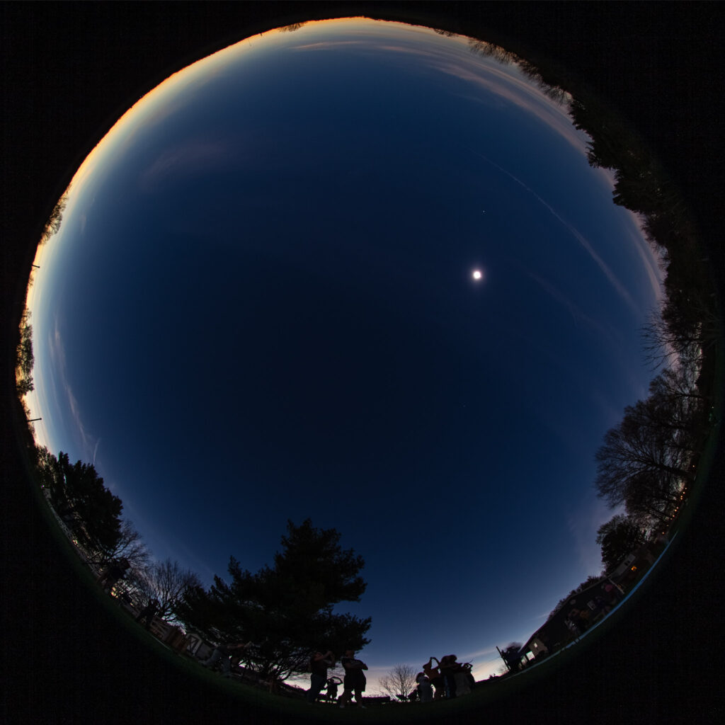 2024, MO, US, USA, astrofotografie, astronomie, astronomy, astrophotography, eclipse, ereignisse, events, finsternis, fischauge, fisheye, fotografie, missouri, photography, phototech, pocahontas, solar eclipse, sonnenfinsternis, total, total solar eclipse 08 apr 2024, totality, totalität, united states, united states of america, vereinigte staaten, world