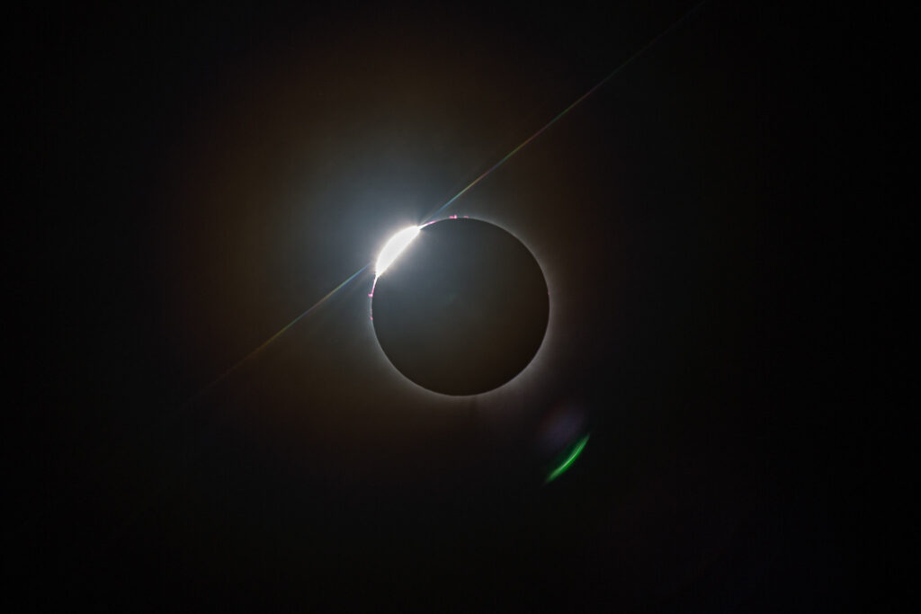 2024, MO, US, USA, astrofotografie, astronomie, astronomy, astrophotography, diamantring, diamond ring, eclipse, ereignisse, events, finsternis, missouri, pocahontas, prominence, protuberanz, solar eclipse, sonnenfinsternis, total, total solar eclipse 08 apr 2024, totality, totalität, united states, united states of america, vereinigte staaten, world