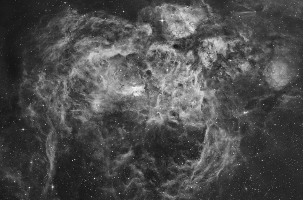 12-inch lacerta remote, NA, astrofotografie, astronomie, astronomy, astrophotography, b&w, black and white, bw, emission nebula, emissionsnebel, fotografie, hakos, hakos guest farm, ias, ias observatory, ias observatory hakos, khomas, lobster nebula, namibia, ngc, ngc6357, open cluster, photography, schwarzweiß, scorpius, star, star cluster, stars, stern, sterne, sternhaufen, sw, world