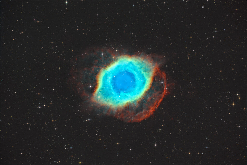 12-inch lacerta remote, NA, aquarius, astrofotografie, astronomie, astronomy, astrophotography, hakos, hakos guest farm, helix nebula, helixnebel, ias, ias observatory, ias observatory hakos, khomas, namibia, narrowband, ngc, ngc7293, planetarischer nebel, planetary nebula, sho, sii-ha-oiii, wassermann, world
