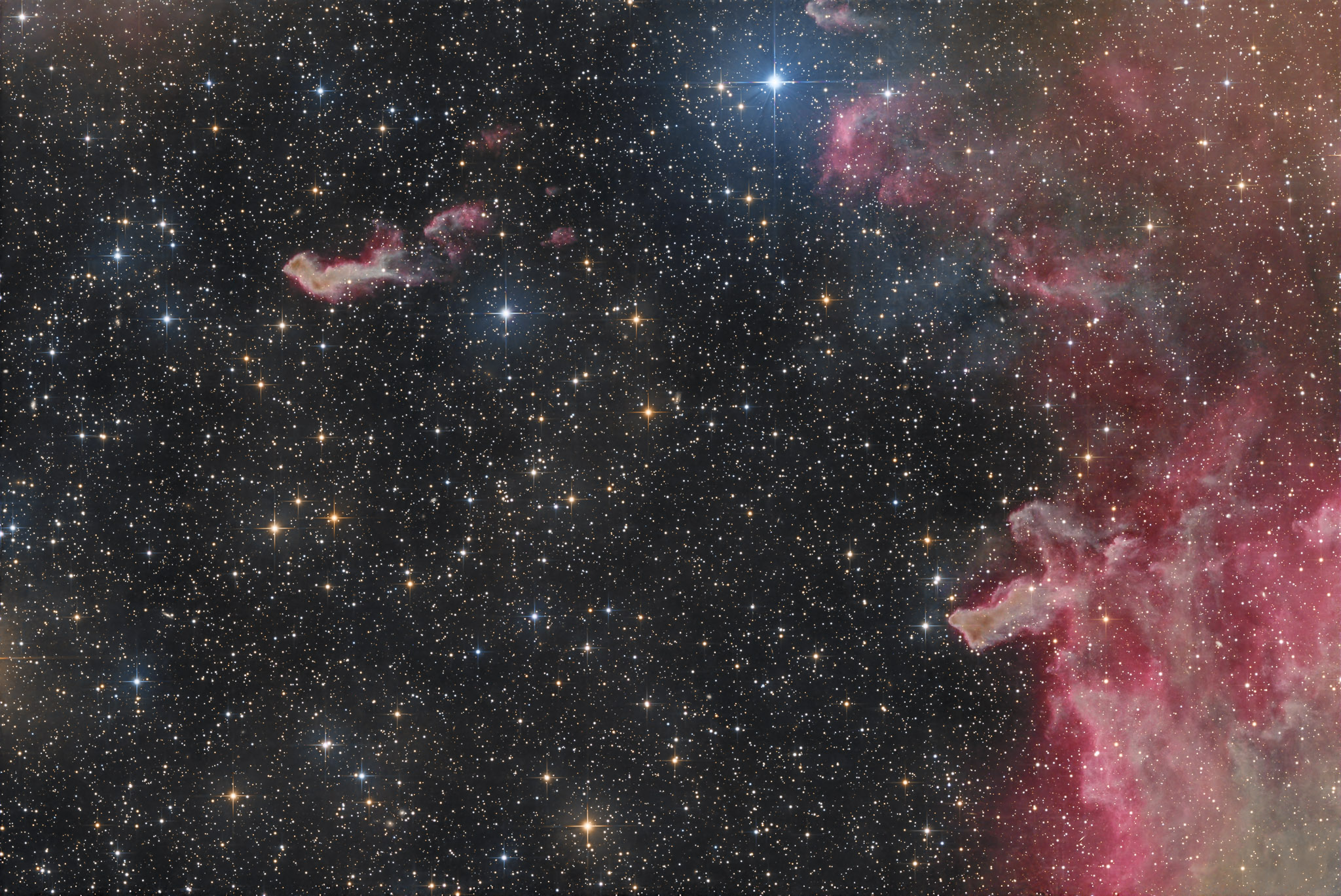 20-inch ak3, NA, ak3, astrofotografie, astronomie, astronomy, astrophotography, cg8, cg9, cometary globule, deep sky, emission nebula, emissionsnebel, hakos, hakos guest farm, ias, ias observatory, ias observatory hakos, khomas, namibia, puppis, star, stars, stern, sterne, world