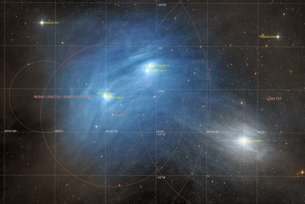 20-inch ak3, NA, ak3, astrofotografie, astronomie, astronomy, astrophotography, hakos, hakos guest farm, ias, ias observatory, ias observatory hakos, ic, ic4601, khomas, namibia, reflection nebula, scorpius, star, stars, stern, sterne, world