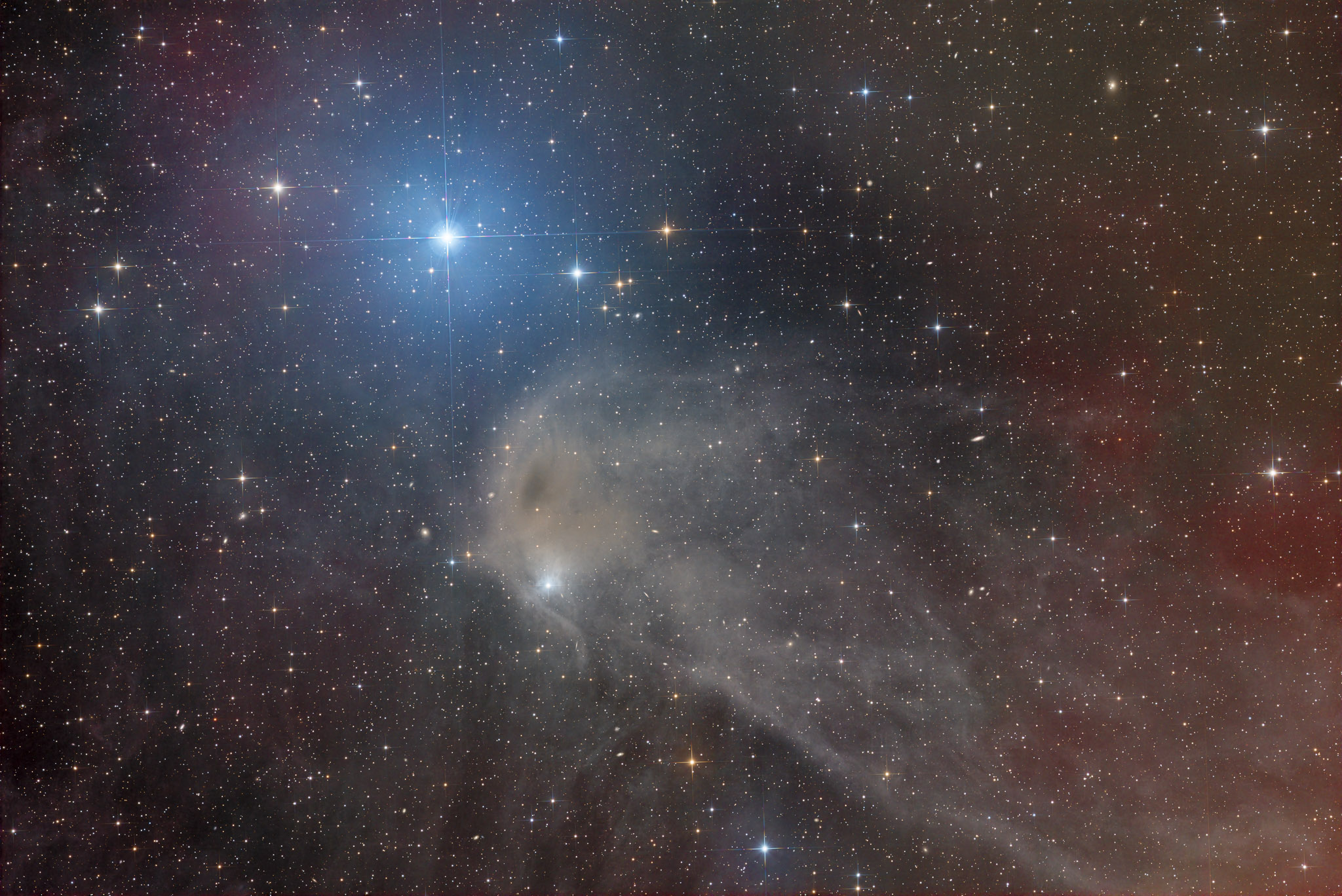 12-inch lacerta remote, NA, astrofotografie, astronomie, astronomy, astrophotography, cg13, cometary globule, dark nebula, hakos, hakos guest farm, ias, ias observatory, ias observatory hakos, khomas, namibia, puppis, remote observatories, remote sternwarten, world