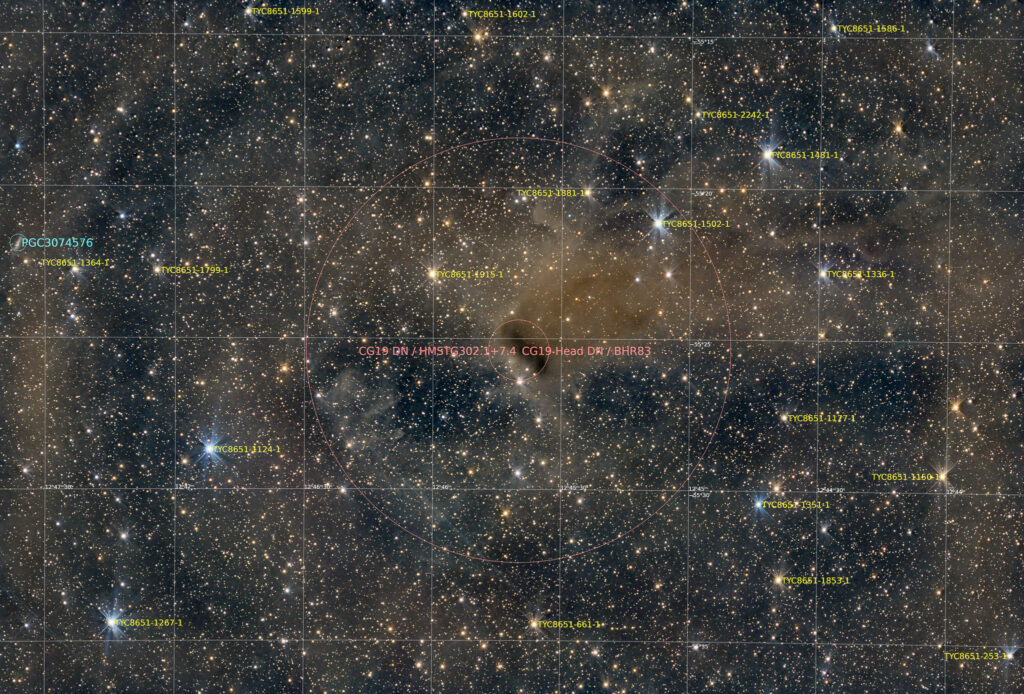28-inch-newton, NA, astrofotografie, astronomie, astronomy, astrophotography, centaurus, cg19, cometary globule, dark nebula, gamsberg, gamsberg plateau, ias, ias observatory, ias observatory gamsberg, khomas, namibia, world, zentaur