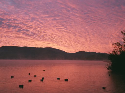 Eifel - Laacher Lake - Before Sunrise